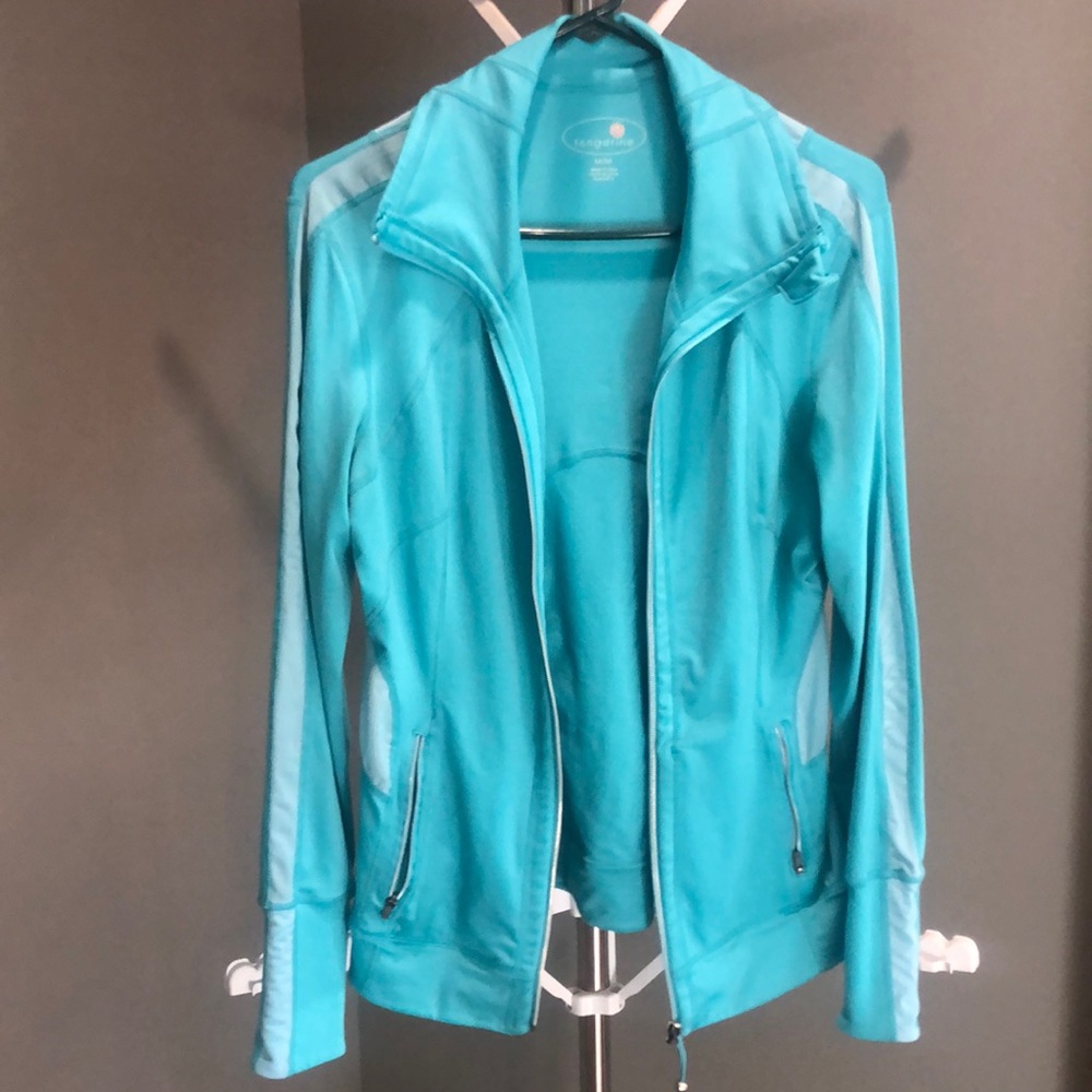 Teal Blue Athletic Jacket